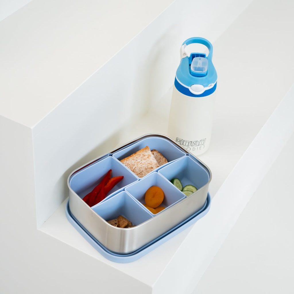 Back to School collectie met duurzame RVS drinkflessen en handige lunchboxen voor kleuters en schoolgaande kinderen