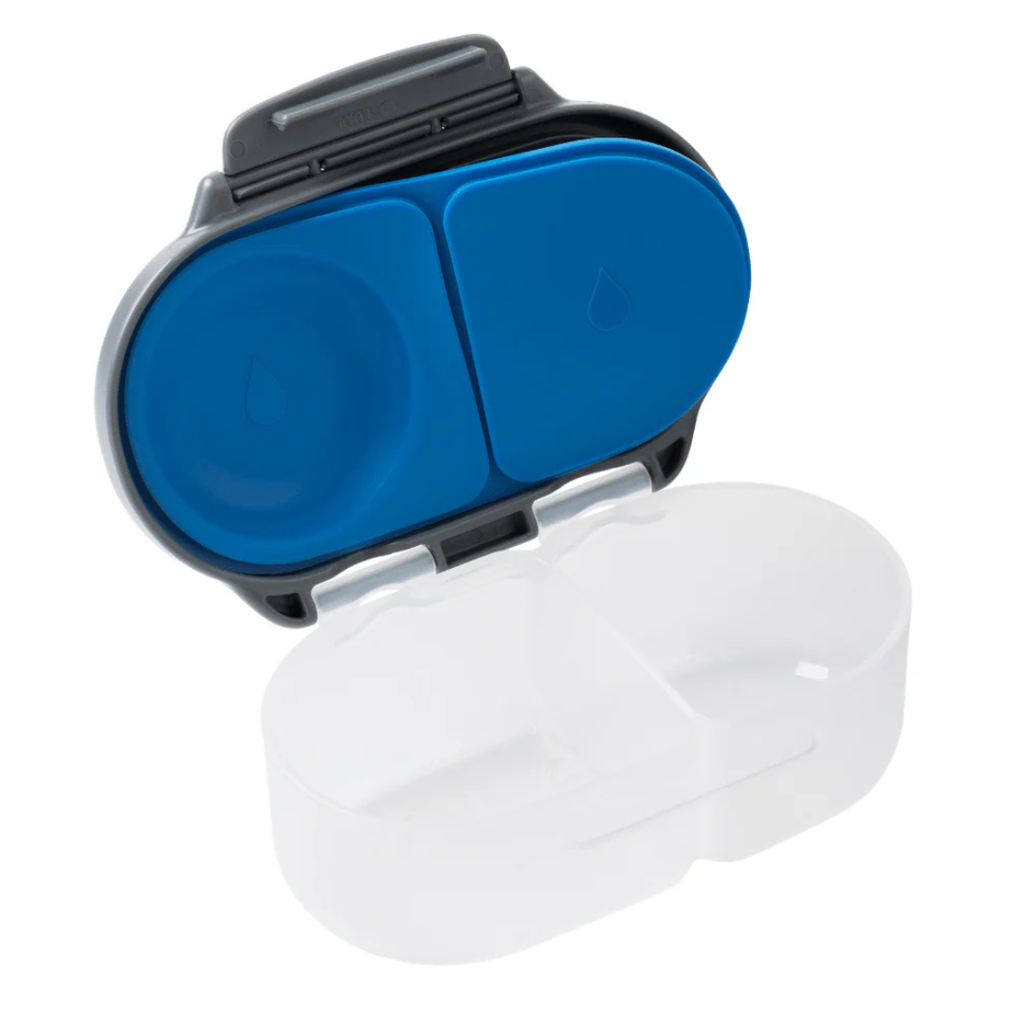 B.box Snackbox – siliconen afsluiting houdt fruit en yoghurt vers