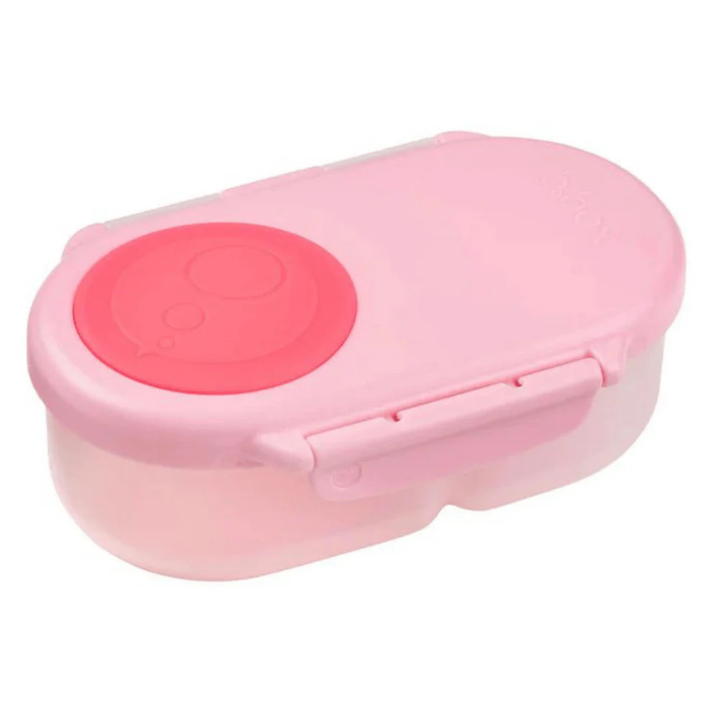 B.box Snackbox met rekbare siliconen fruitdeksel – ruimte voor heel fruit