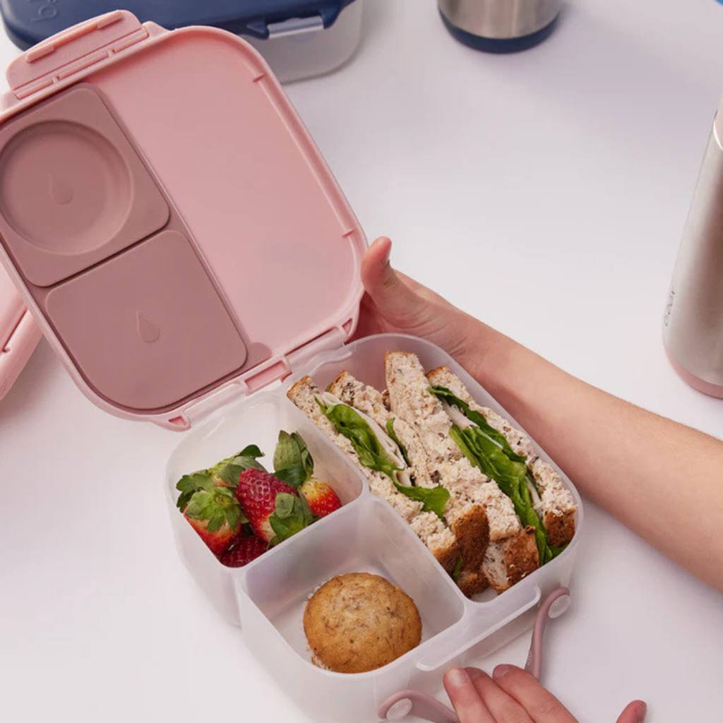 Compacte B.box Mini Bento lunchbox – makkelijk te openen door peuters en kleuters