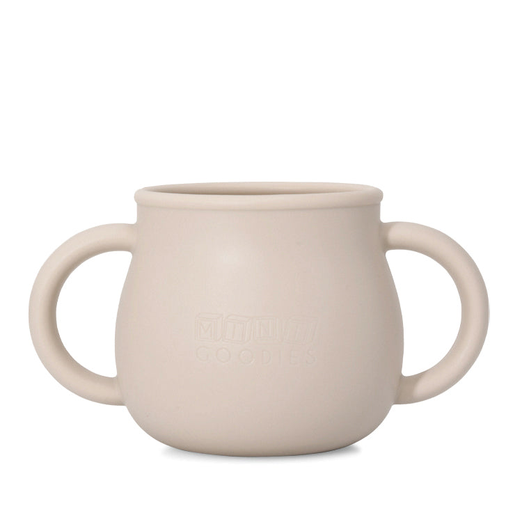 Siliconen open beker voor baby’s – helpt bij zelfstandig leren drinken | Mini Goodies