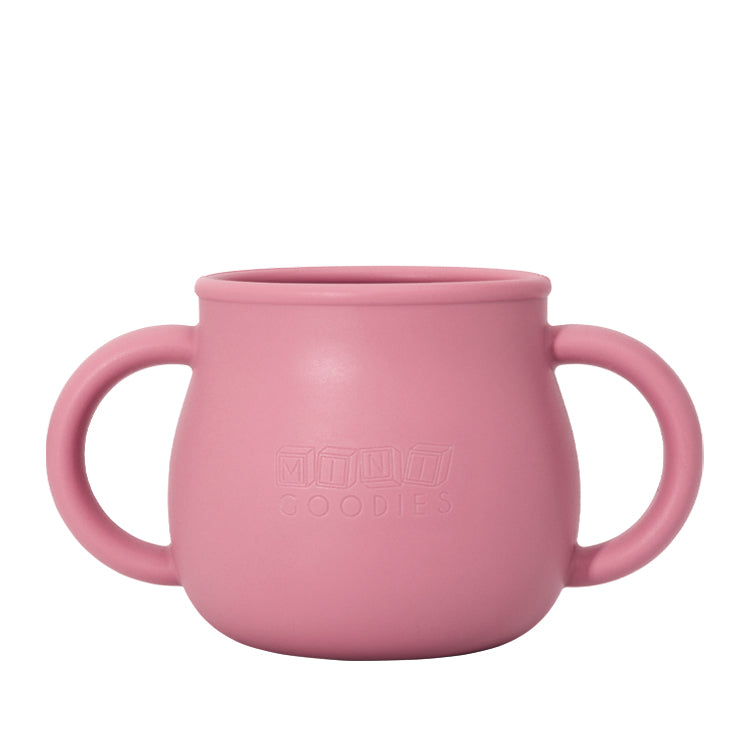 Kleine siliconen oefenbeker – perfect voor de eerste slokjes zonder rietje | Mini Goodies