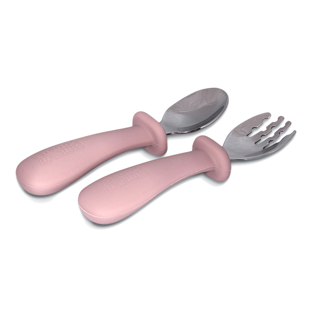 Peuterbestek RVS – eerste bestekset voor kinderen, veilig, BPA-vrij en makkelijk schoon te maken