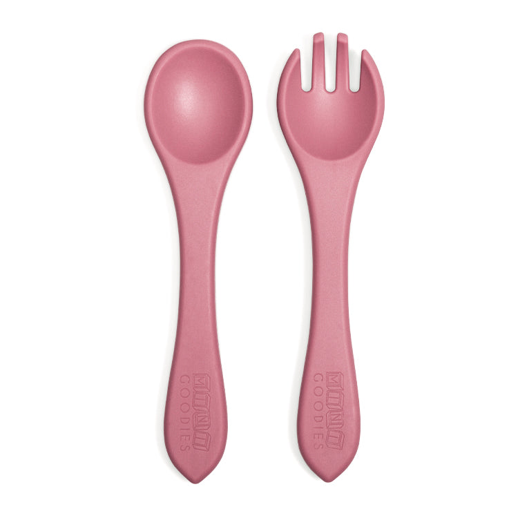Siliconen baby- en peuterbestek – duurzaam, hittebestendig en makkelijk schoon te maken