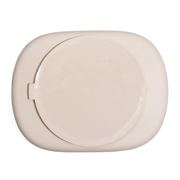 Antislip siliconen kinderbord met drie vakken – voorkomt schuiven tijdens het eten