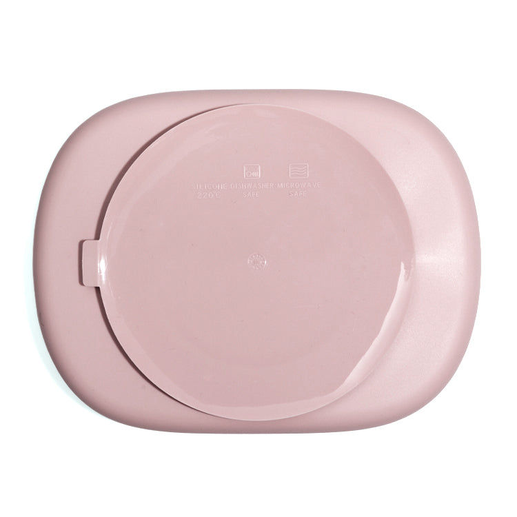 Eetbordje met vakjes en zuignap – siliconen kinderbord voor dagelijks gebruik