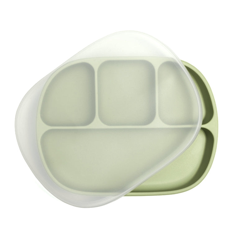 Kinderbord siliconen met zuignap – blijft stevig staan op tafel of kinderstoel