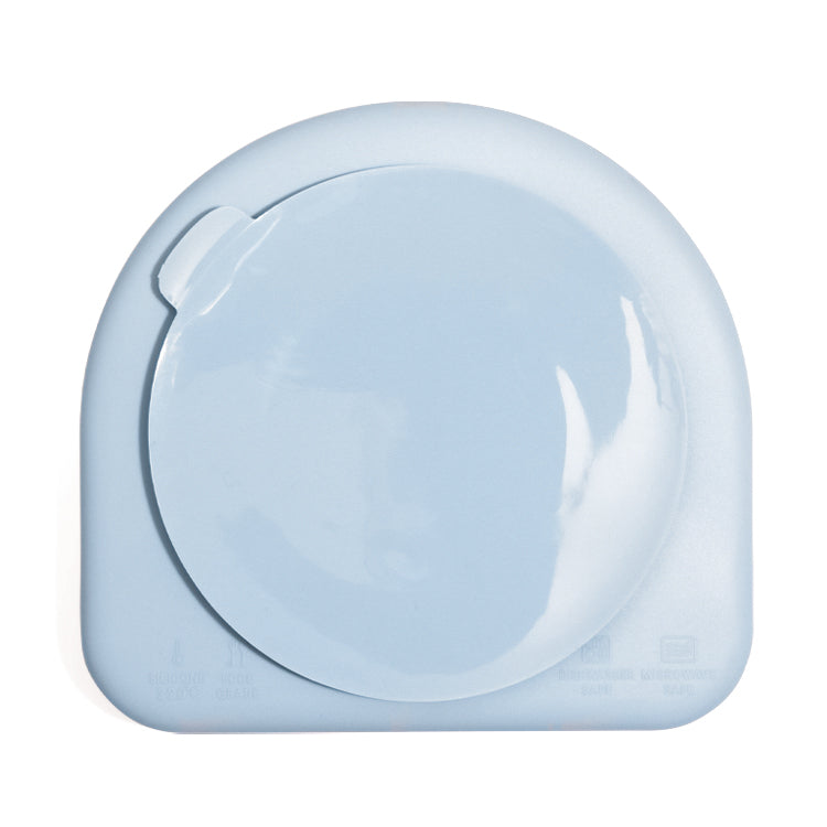 Regenboog siliconen bordje met zuignap – handig eetbordje voor baby’s en peuters