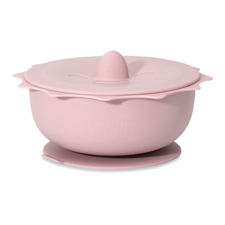 Siliconen peuterkom met zuignap – voorkomt schuiven tijdens het eten | Mini Goodies